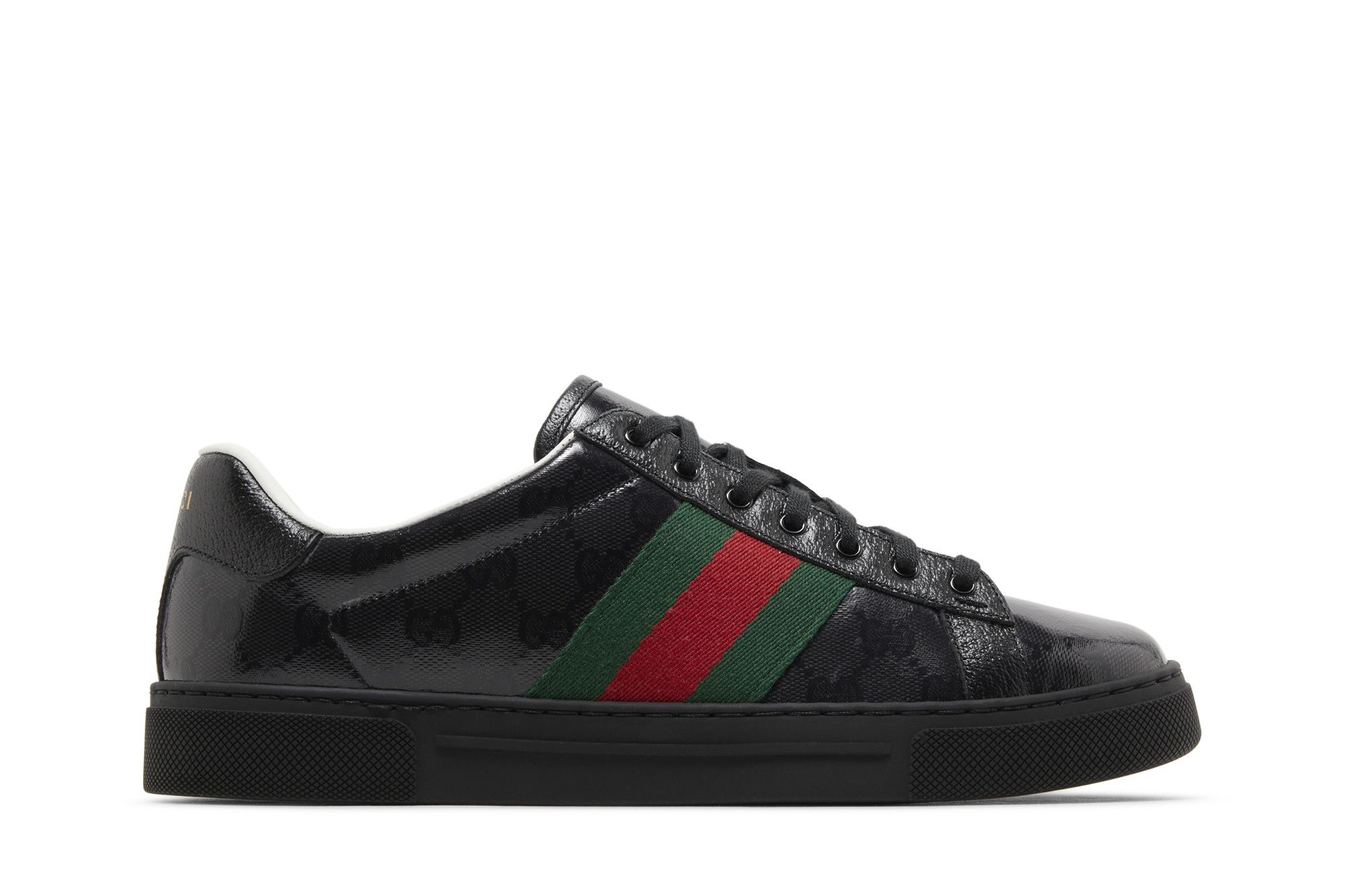 Gucci black canvas shoes store