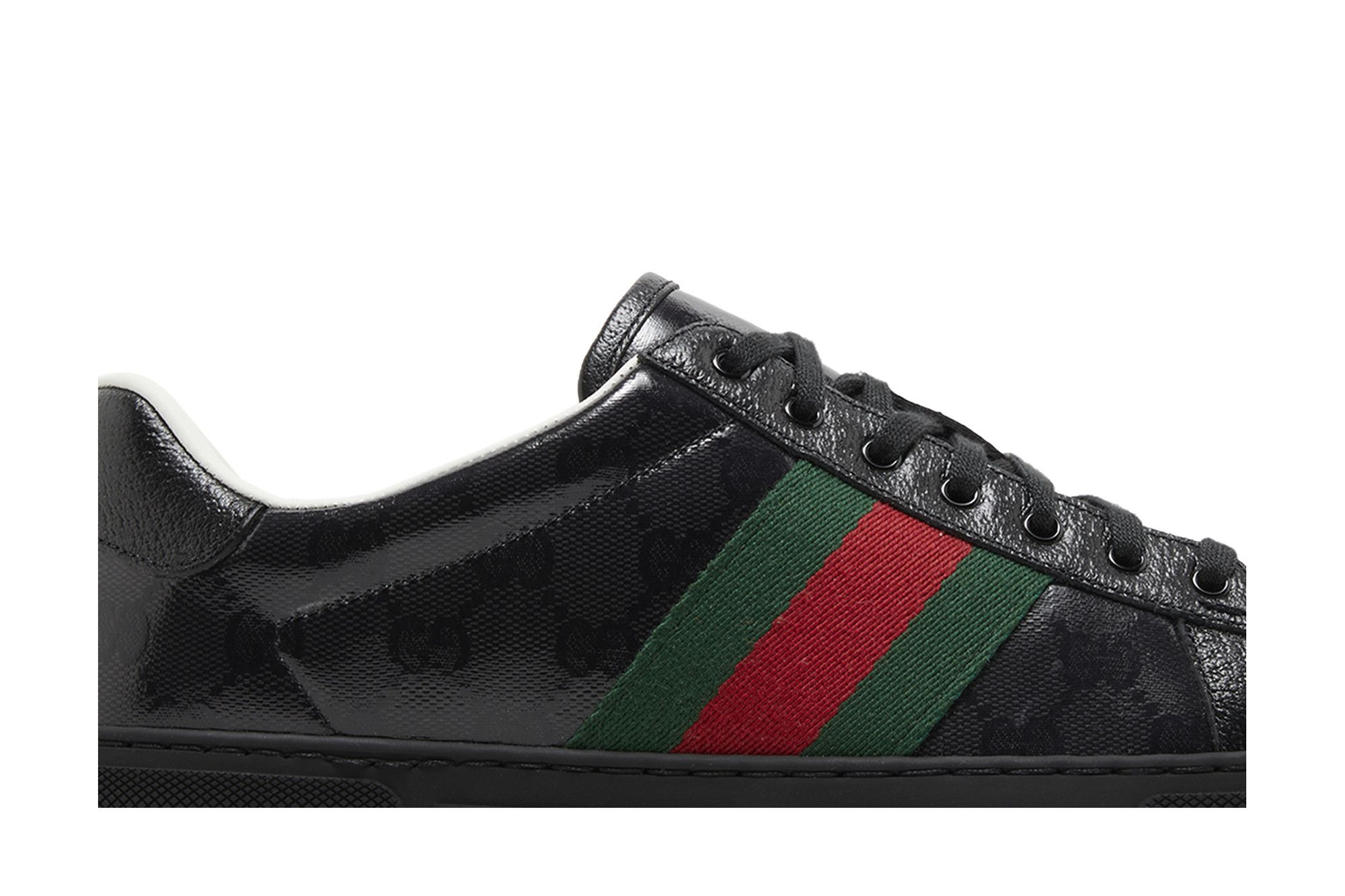 Buy Gucci Ace GG Crystal Canvas Black 760775 FACRF 1163 GOAT CA