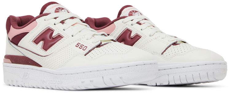New Balance Wmns 550 Washed Burgundy