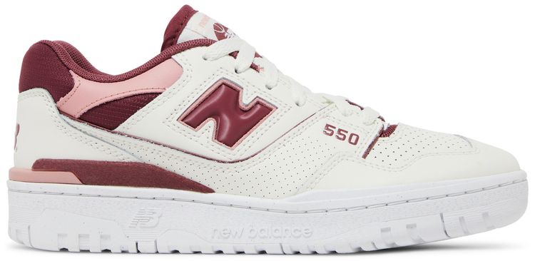 New Balance Wmns 550 Washed Burgundy