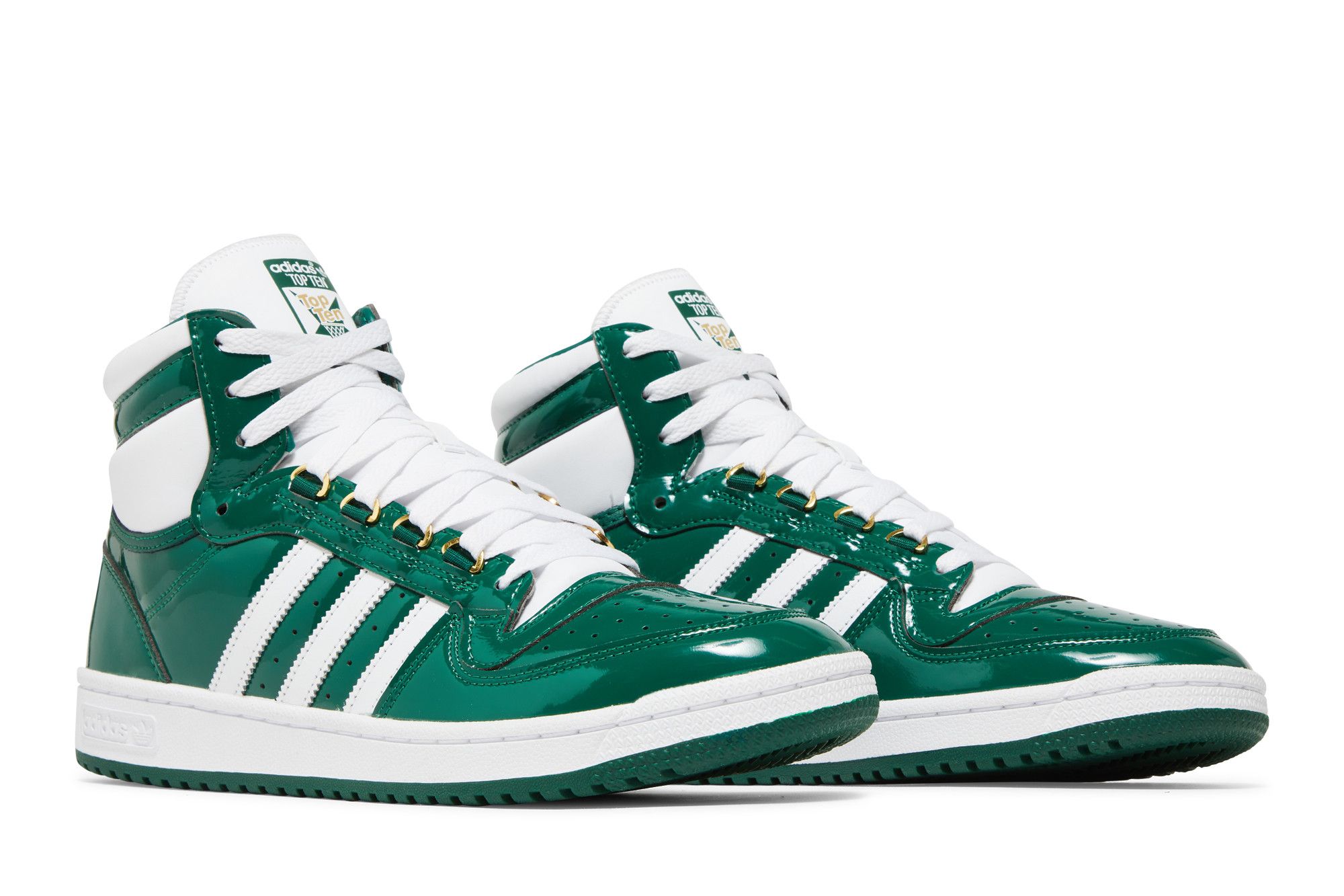 Buy Top Ten RB Dark Green Patent FZ6192 GOAT