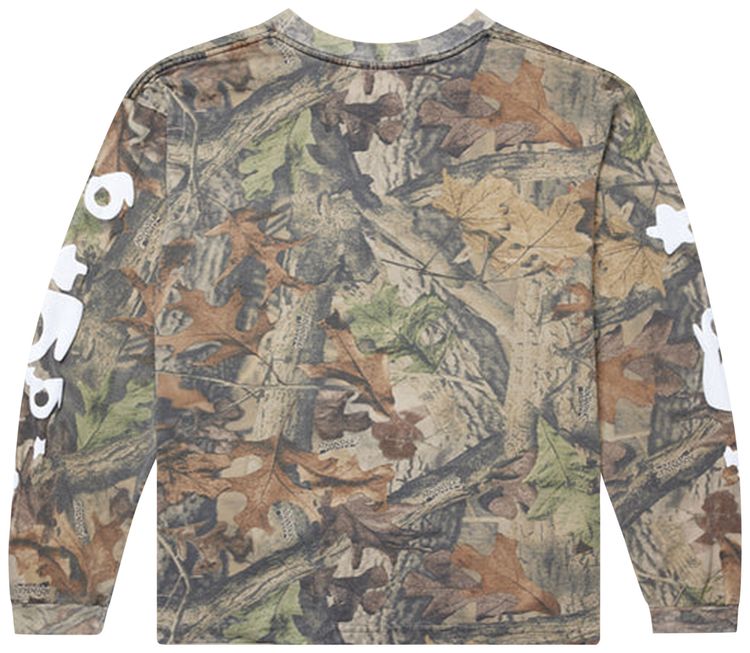 Sp5der Beluga Long Sleeve Tee Real Tree
