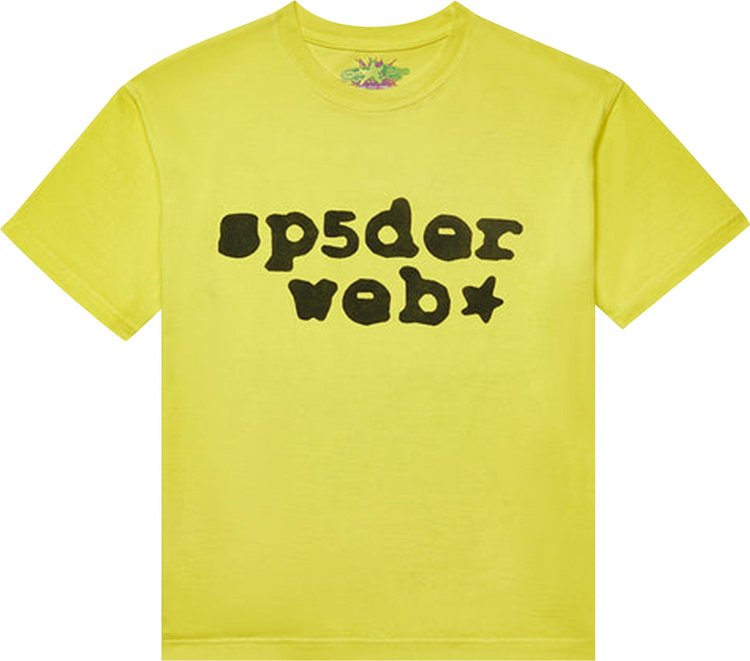 Sp5der Web Tee 'Yellow'