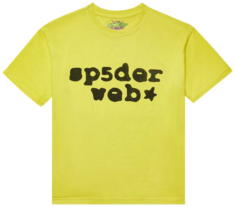 Sp5der Web Tee Yellow