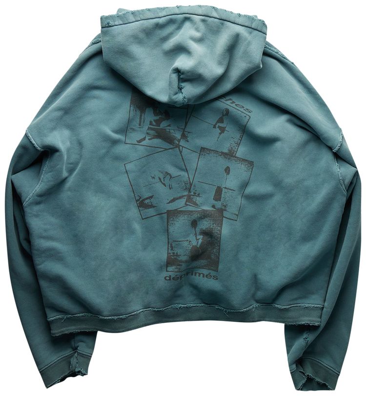 Enfants Riches Deprimes School Days Hoodie Faded Light BlueBlack