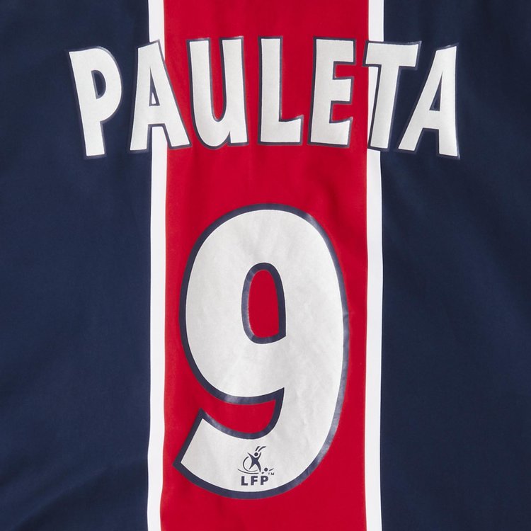 Vintage Paris Saint Germain Pauleta 9 Home Stadium Jersey NavyRed