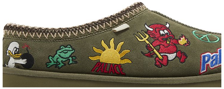 Palace x Tasman Slipper Burnt Olive