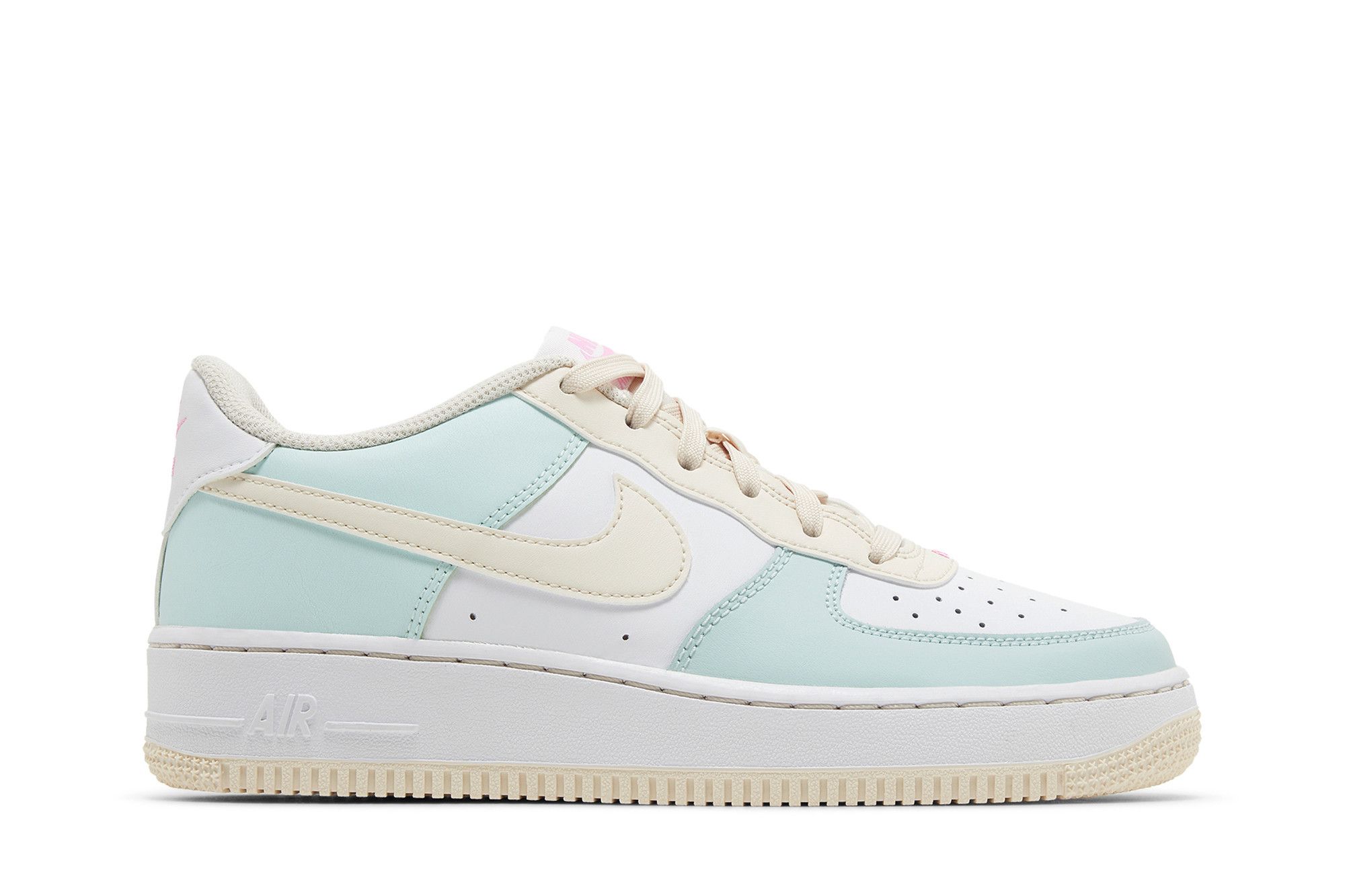 Size 3.5 Air Force 1 GS Emerald Rise Guava Ice