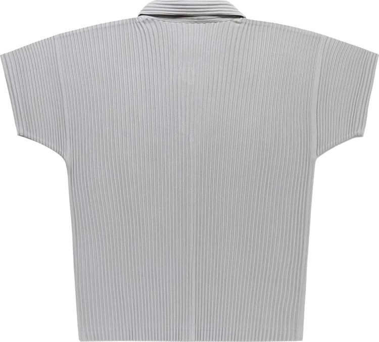 Issey Miyake Basic Polo Light Grey