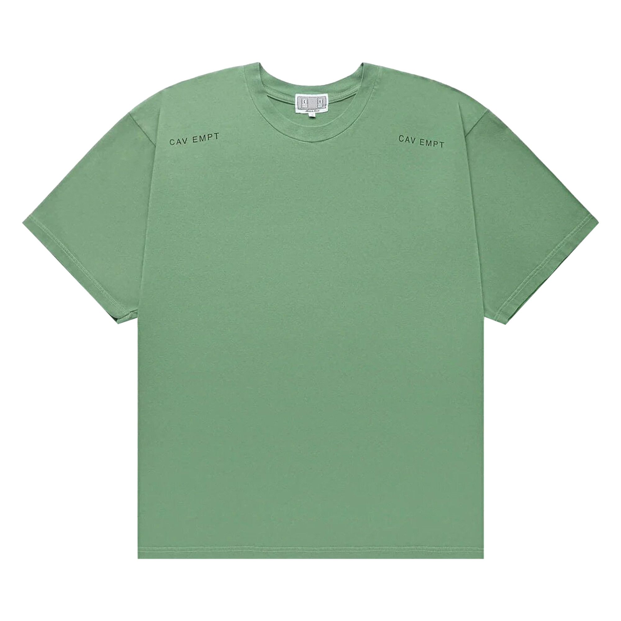 Buy Cav Empt Overdye Non Referential Big T-Shirt 'Green