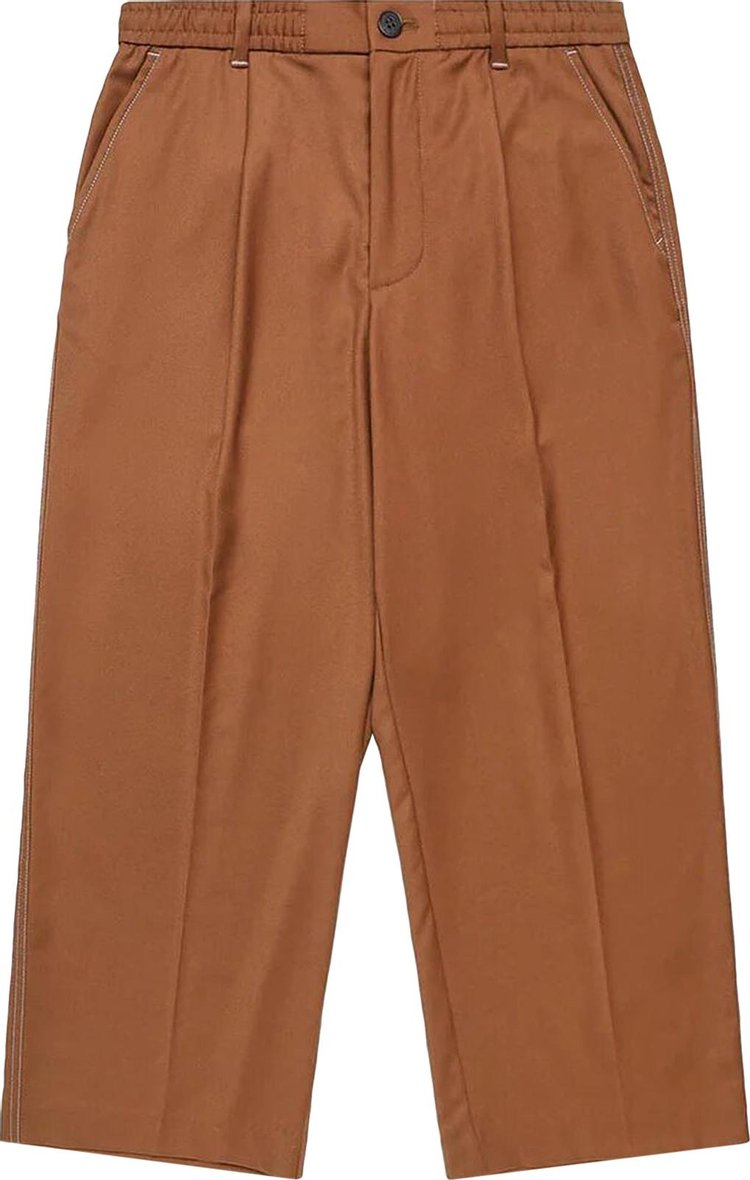 Awake NY Elasticated Woven Pants 'Brown'