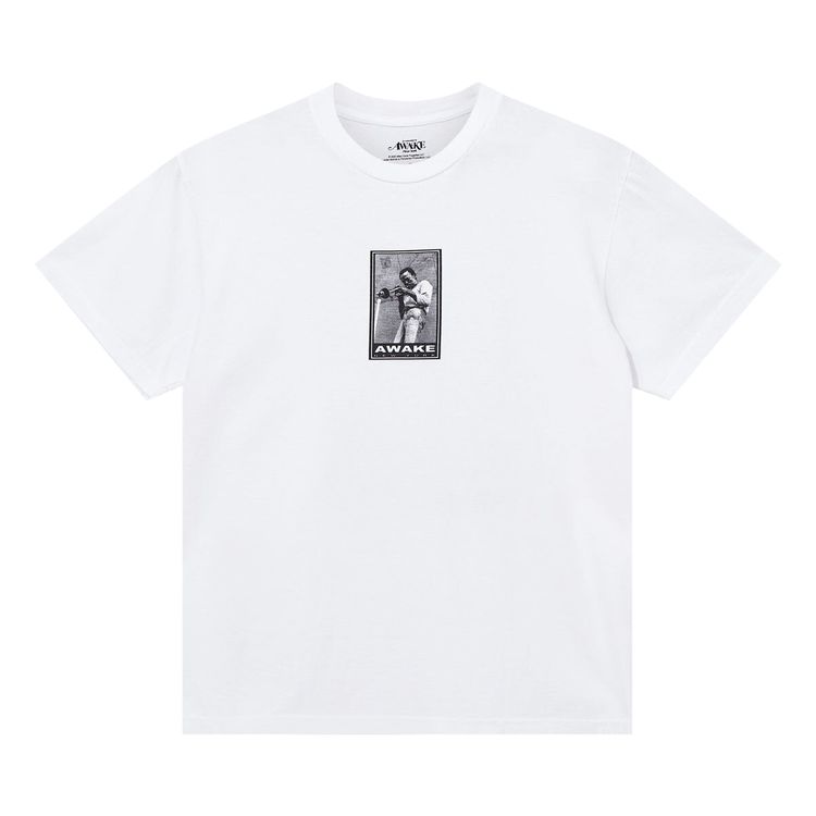 Awake NY Miles Davis Printed T Shirt White