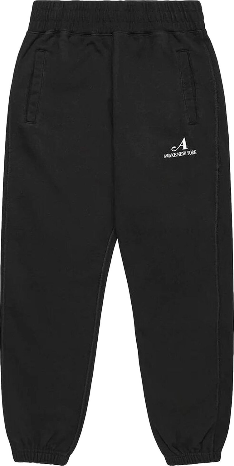 Awake NY Embroidered Logo Sweatpants 'Black'