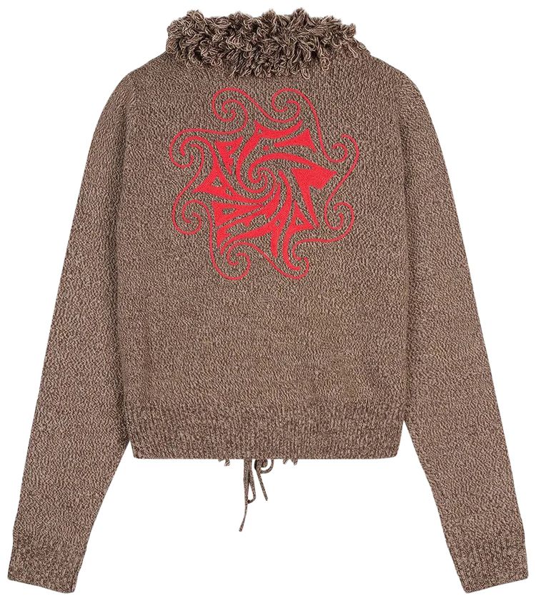 Brain Dead Marled Cardigan Clay
