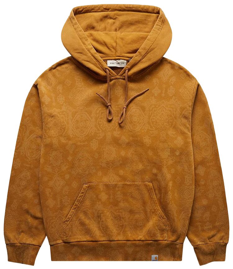 Carhartt WIP Hooded Verse Sweatshirt Verse PrintHamilton Brown
