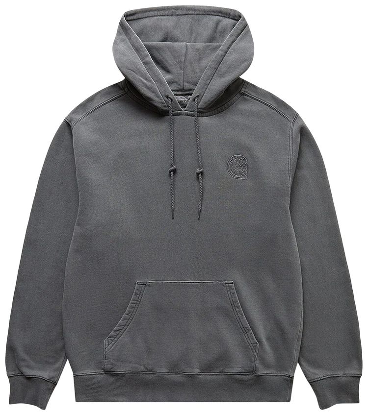 Carhartt WIP Hooded Verse Patch Sweatshirt Vulcan Garment Dyed