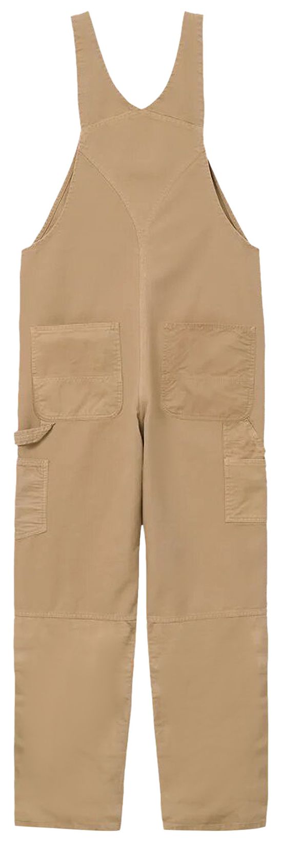 Carhartt WIP Medley Overall Dusty Hamilton Brown Garment Dyed