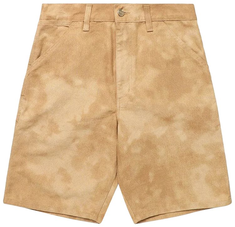 Carhartt WIP Single Knee Chromo Short Dusty Hamilton Brown Chromo