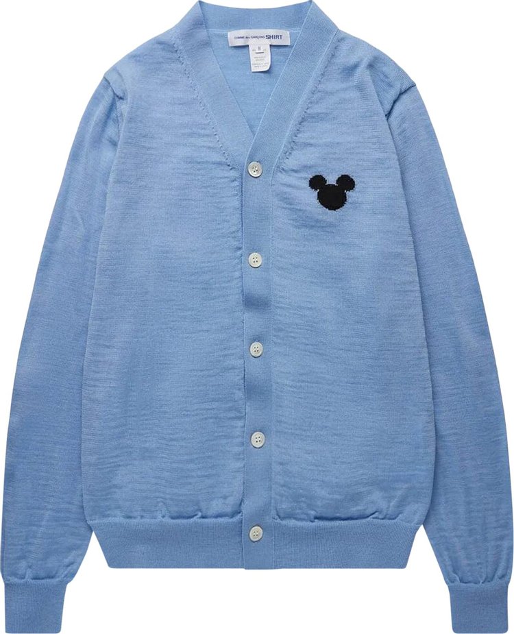 Comme des Garçons SHIRT x Disney Knit Cardigan 'Blue'