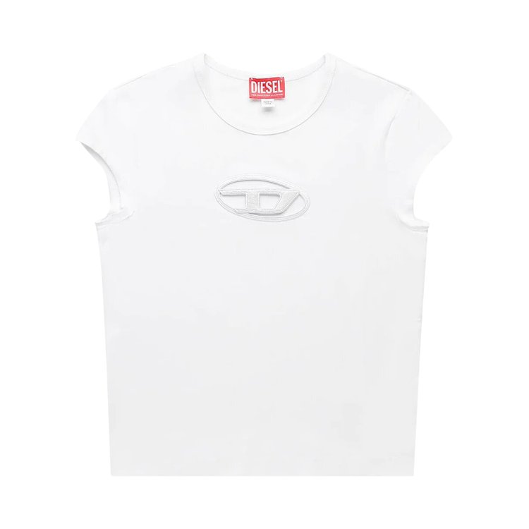 Diesel T Angie T Shirt White