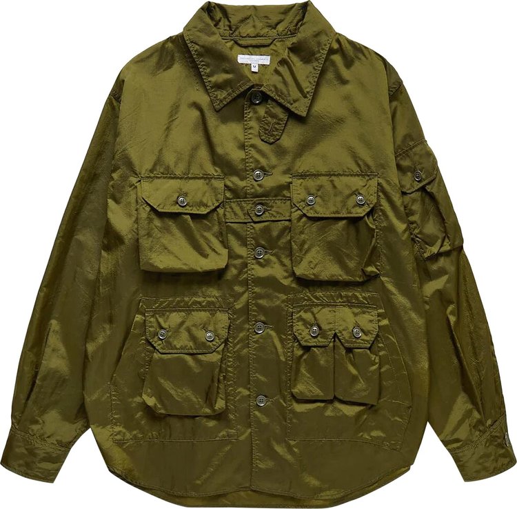 Engineered Garments Explorer Shirt Jacket Olive