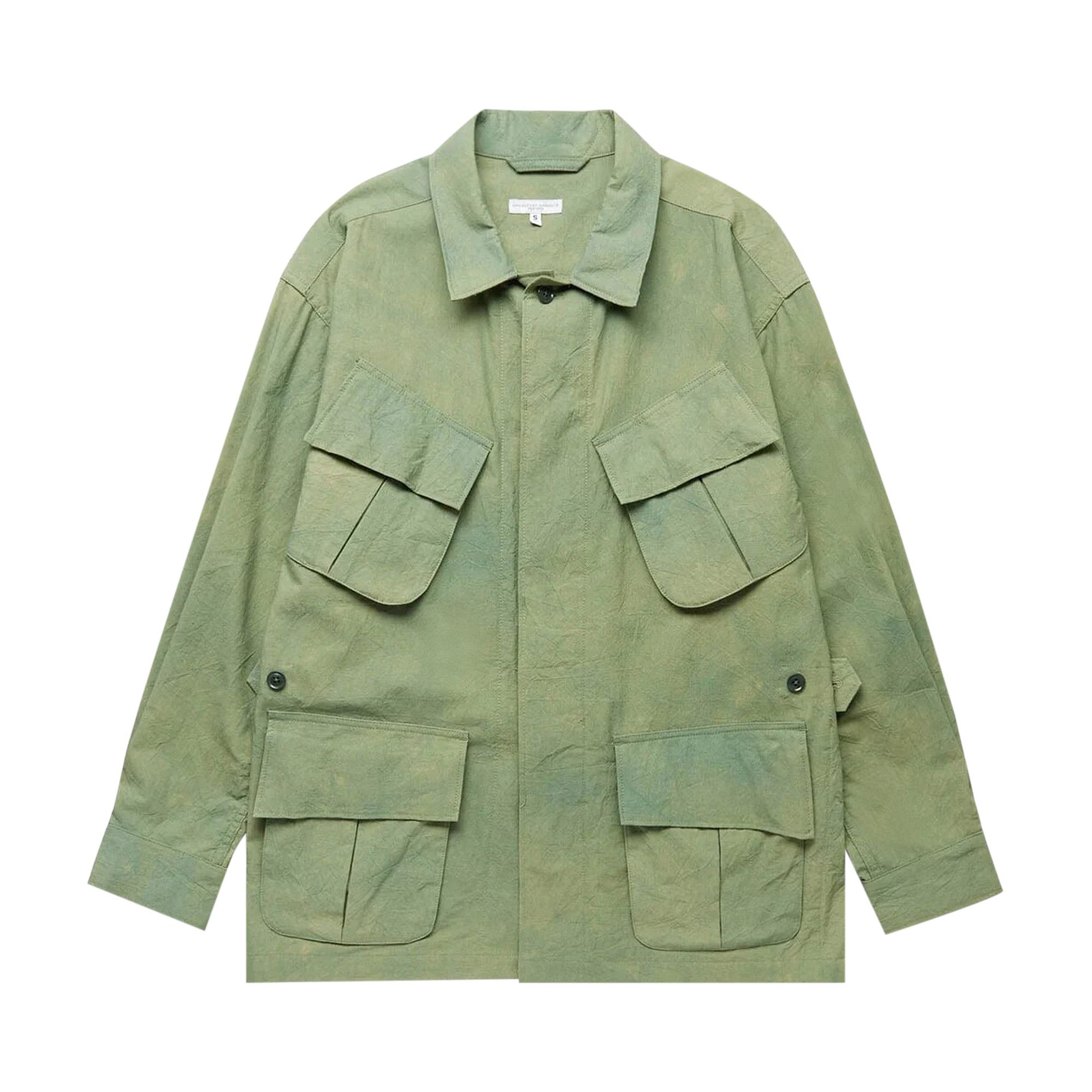 Buy Engineered Garments Jungle Fatigue Jacket 'Olive' - 23S1D047