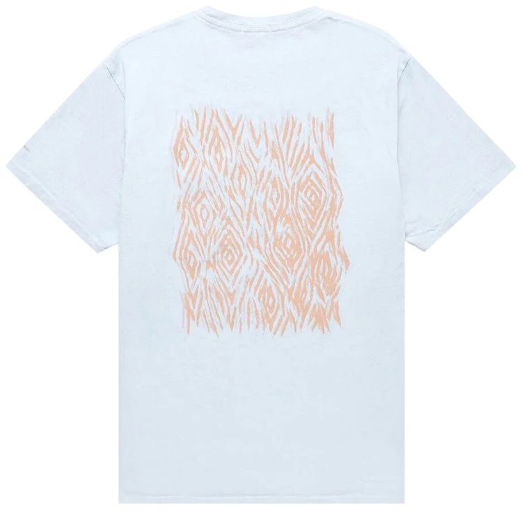 Engineered Garments Printed Cross T Shirt Light Blue