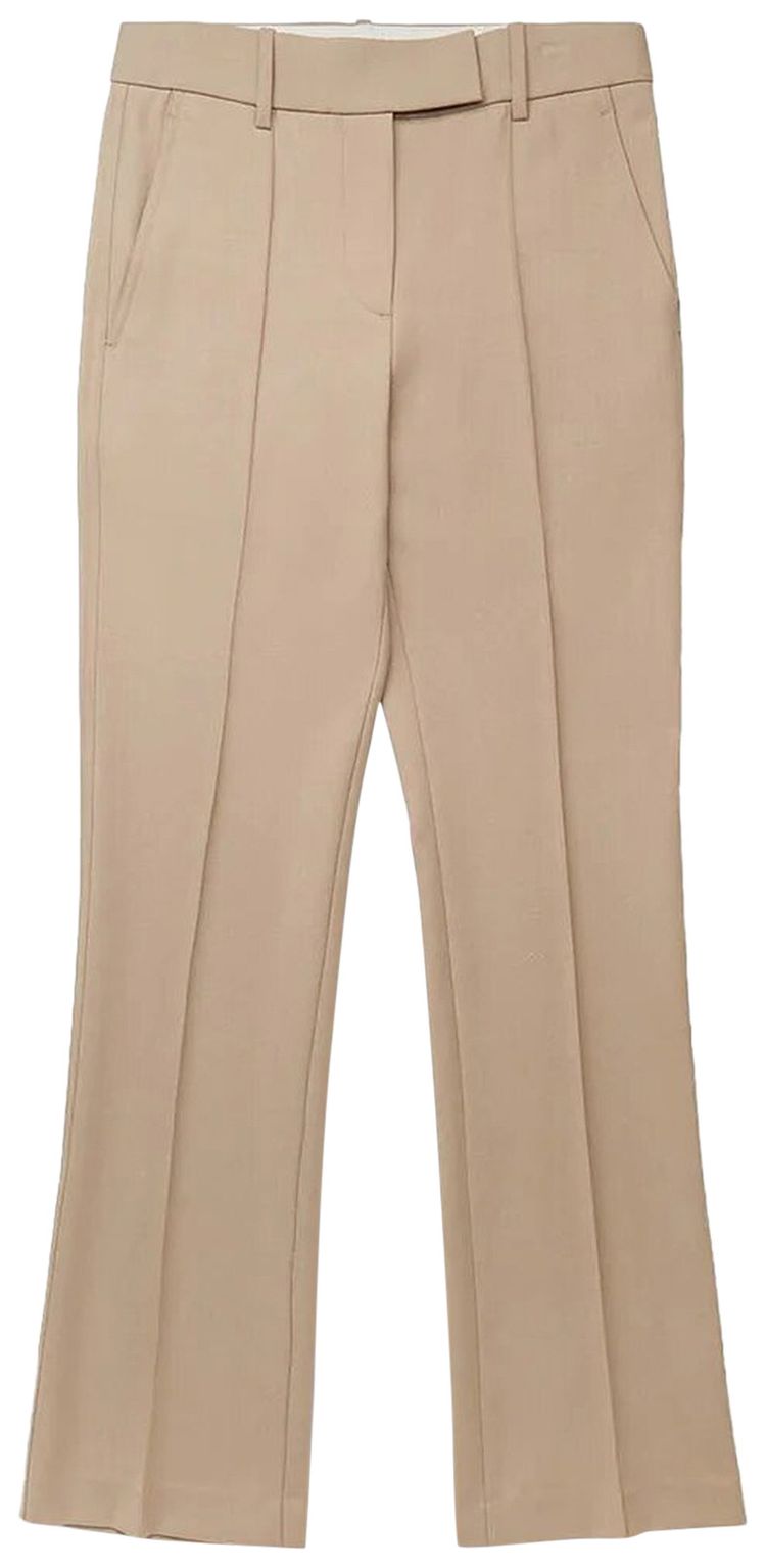 Helmut Lang Wool Trousers Taupe