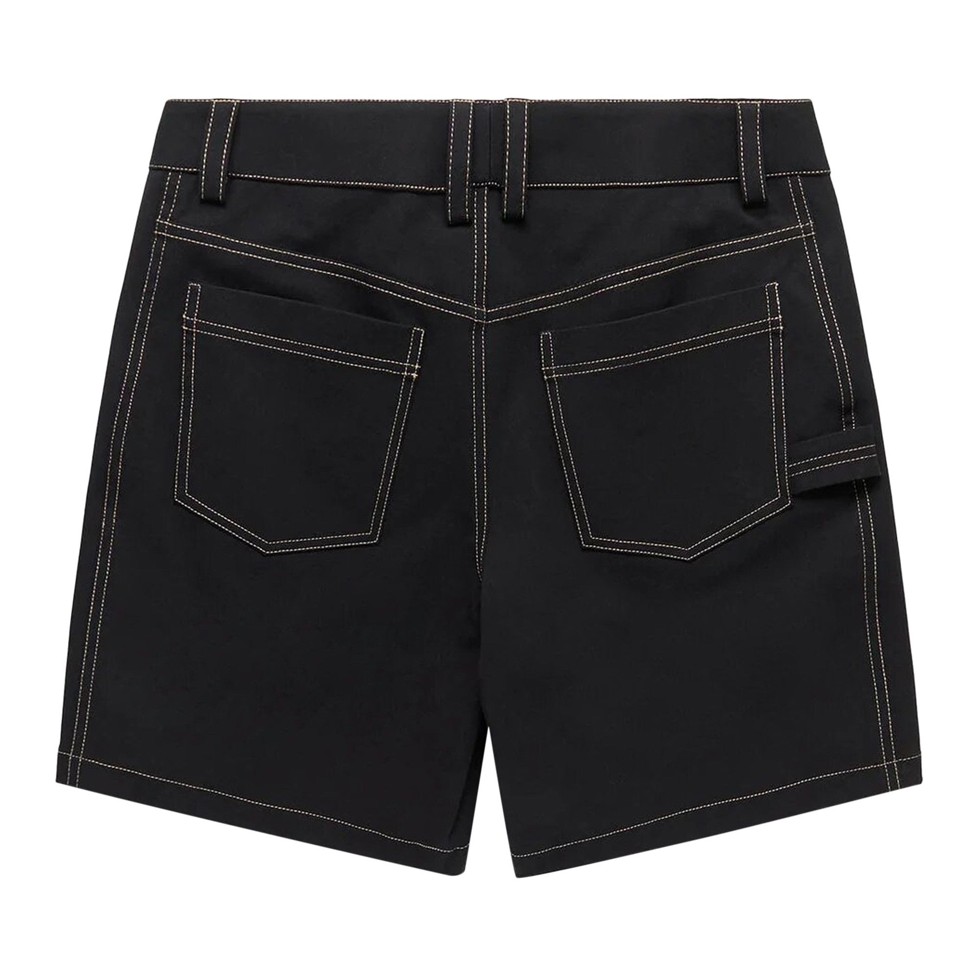 Buy Helmut Lang Stretch Shorts 'Black' - N01HM205 BLAC | GOAT SA