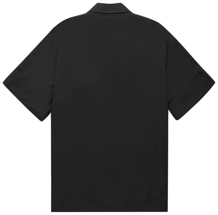 Helmut Lang Camp Short Sleeve Shirt Black