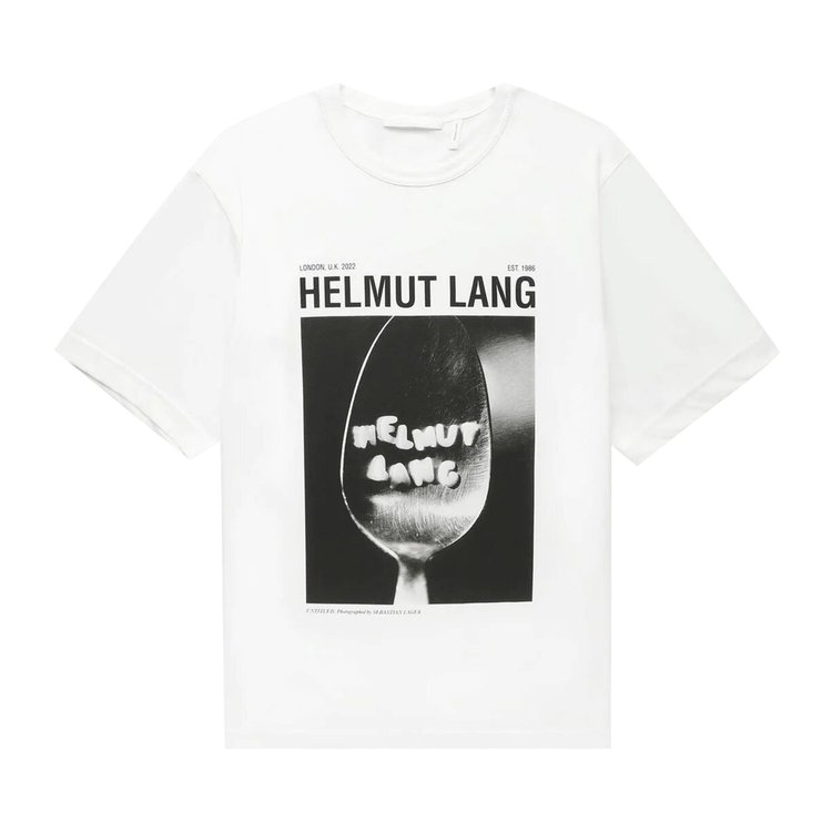 Helmut Lang Photo T-Shirt 'White'