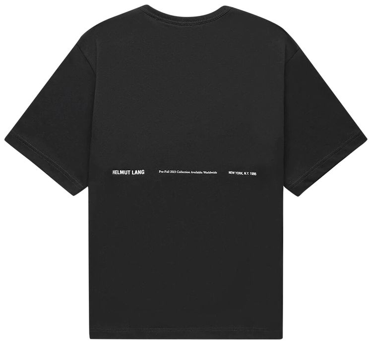 Helmut Lang Photo T Shirt Black
