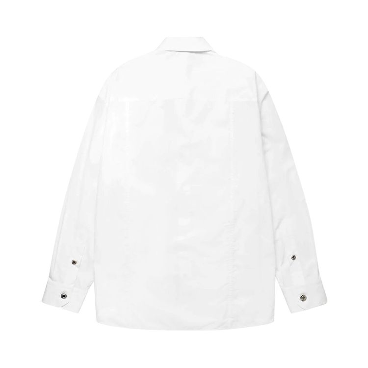 Helmut Lang Poplin Trucker Shirt White