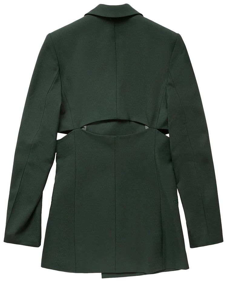 Helmut Lang Slash Blazer Evergreen