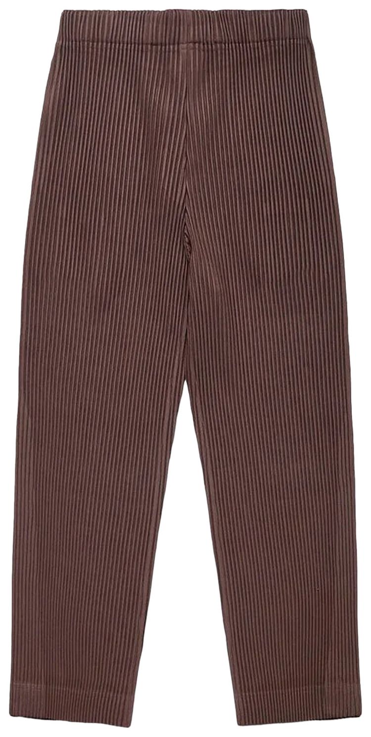 Homme Plisse Issey Miyake Pleats Bottoms 3 Burnt Brown