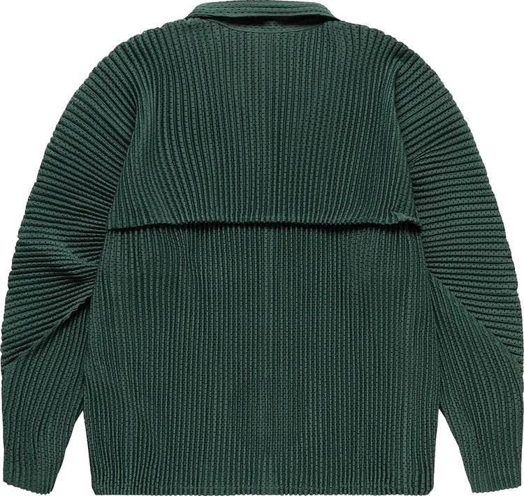 Homme Plisse Issey Miyake Outer Mesh Jacket Green