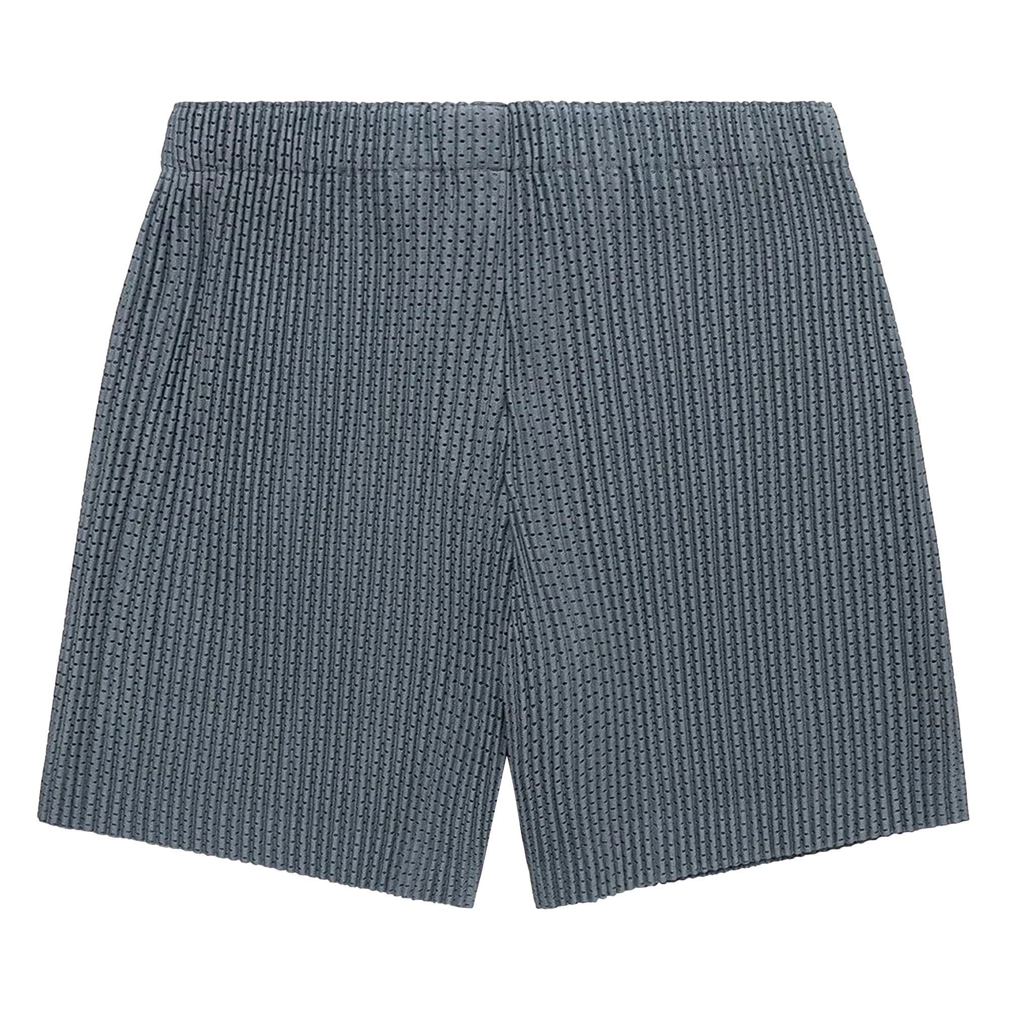 Buy Homme Plissé Issey Miyake Outer Mesh Shorts 'Grey