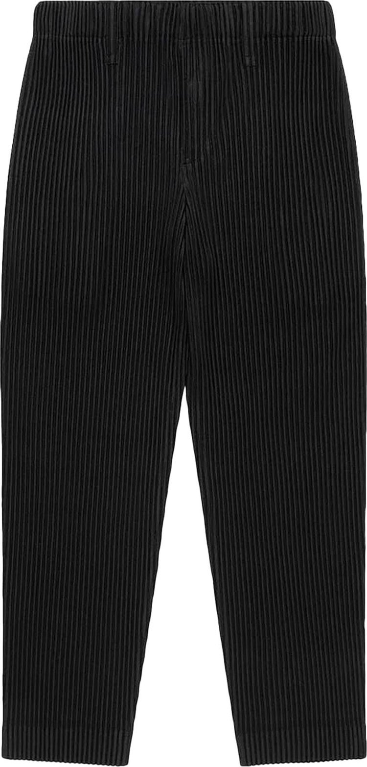 Homme Plisse Issey Miyake Pleats Trousers Black