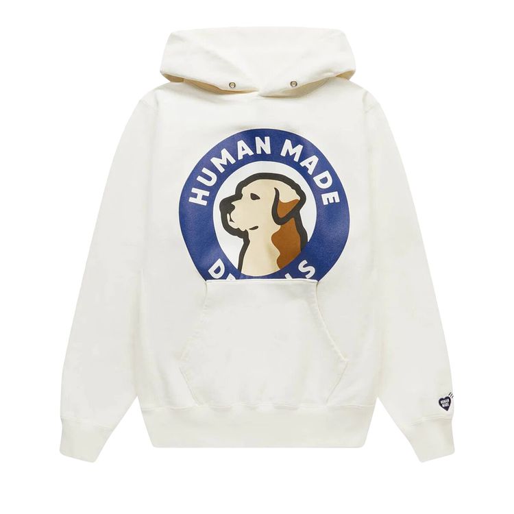 Human Made Heavyweight Hoodie 2 White