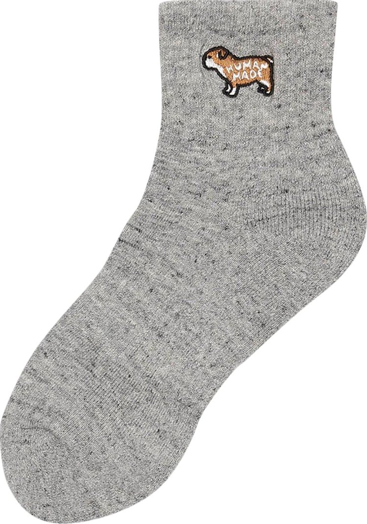 Human Made Short Pile Socks Grey