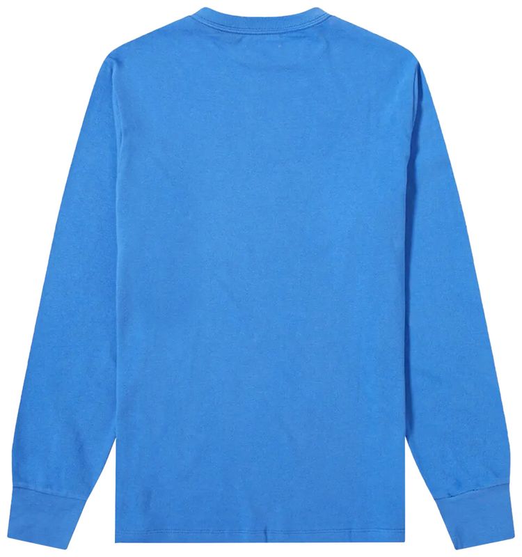 Aime Leon Dore Logo Long Sleeve Tee Amparo Blue