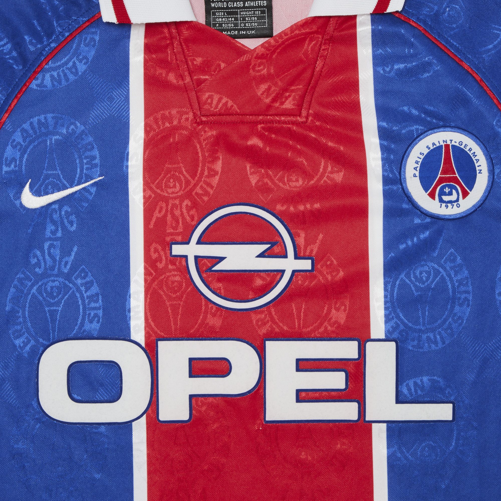 Vintage Paris Saint-Germain Jersey 21-22 Player Version Size