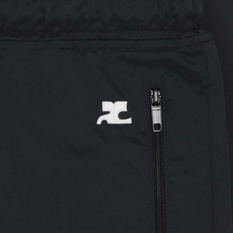 Courreges Tappered Tracksuit Pants Black