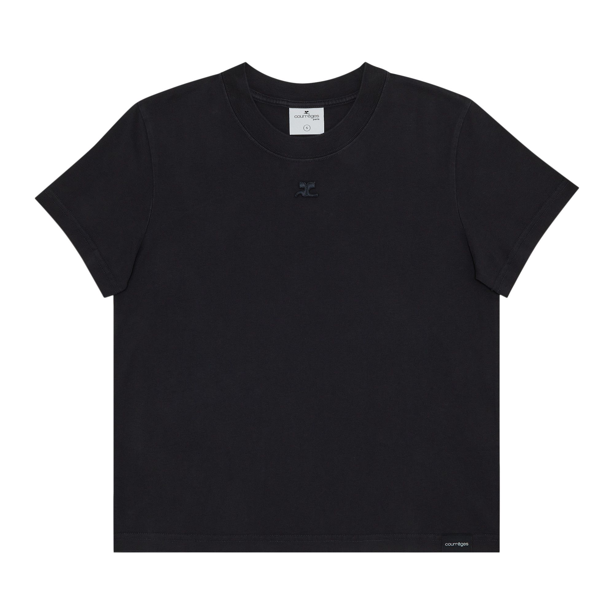 Tシャツ・カットソー COURReGES Woman T-Shirt Grey 423JTS006JS0109 9071 COURReGES Woman T-Shirt Grey 423JTS006JS0109 9071 (Courreges