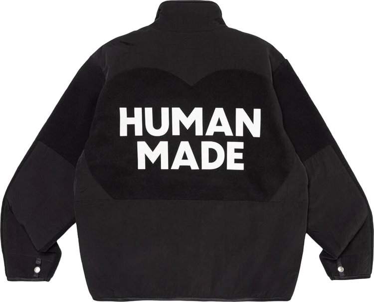 Human Made Fleece Jacket Black