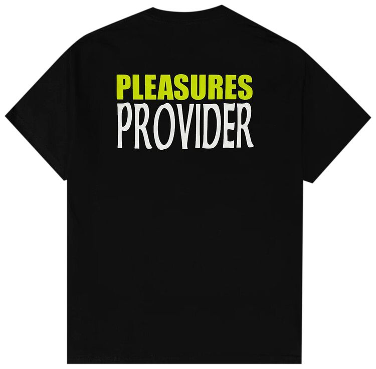 Pleasures x NERD Provider T Shirt Black