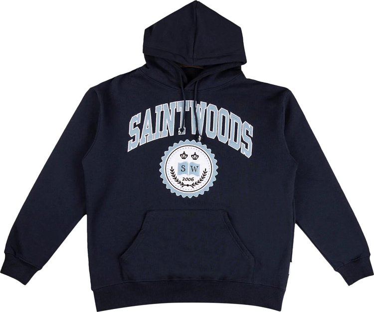 Saintwoods University Hoodie 'Navy'