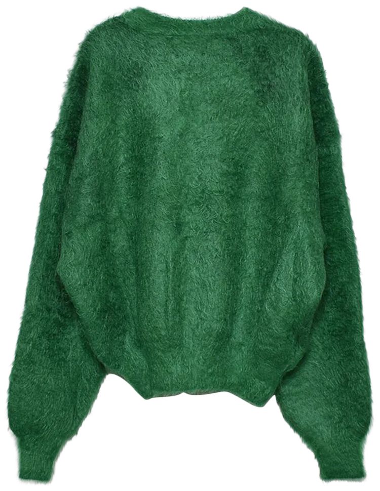 Saint Michael Saint Mohair Knit Crewneck Green