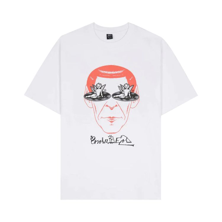 Brain Dead Sound And Vision T Shirt White