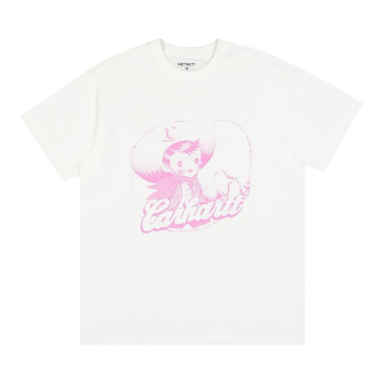 Carhartt WIP Buddy Tee WhitePink